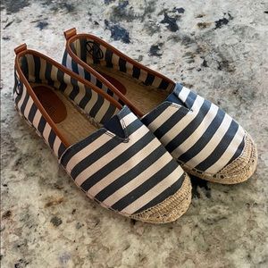 Michael Kors Espadrilles - Navy & Cream